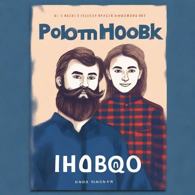 Create a book cover titled 'Роман Наоборот' by Марина Сом