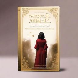 Design a book cover for a storybook titled 'Wisdom of Wealth: The Return She Never Expects'