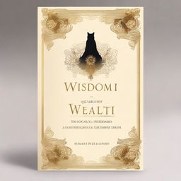 Design a beautiful ebook cover for a storybook titled 'Wisdom of Wealth: The Return She Never Expects'