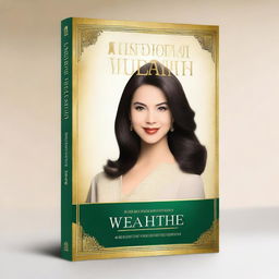 Design a beautiful ebook cover for a storybook titled 'Wisdom of Wealth: The Return She Never Expects'