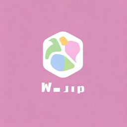 Create a unique and eye-catching logo for a community called WJP