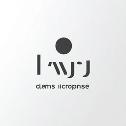 Design a simple and clean logo for a group called WJP