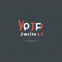 Design a logo that prominently displays the text 'W J P wota jeketi48 people'