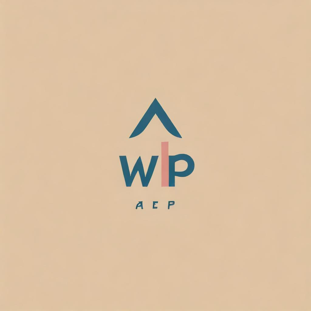 Create a logo that prominently features the text 'W J P'