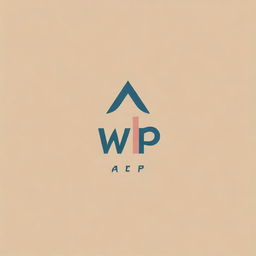 Create a logo that prominently features the text 'W J P'