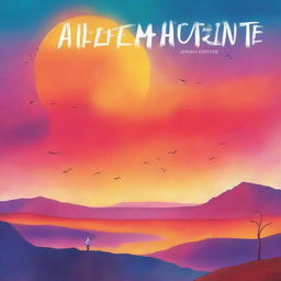 Book cover for 'Além do Horizonte' by Marcella Rios