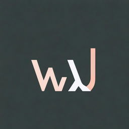 Design a logo that is named 'W J P'