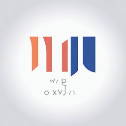 Design a logo that is named 'W J P'