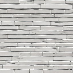 A detailed image of a grey stone brick wall with a white cornerstone in the center