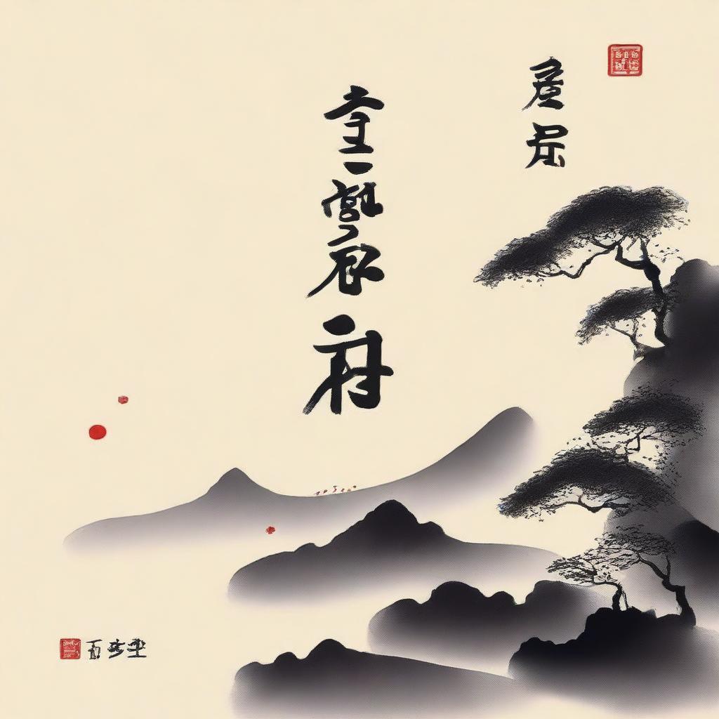 A book cover titled '笃行' featuring elegant Chinese calligraphy