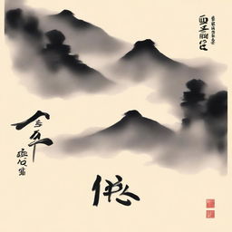 A book cover titled '笃行' featuring elegant Chinese calligraphy