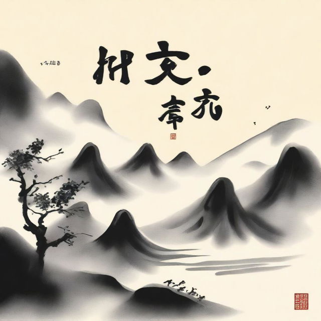A book cover titled '笃行' featuring elegant Chinese calligraphy