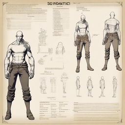 Create an original character sheet