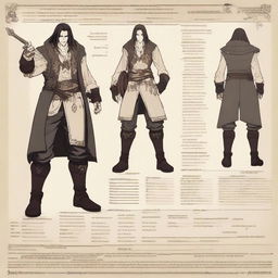 Create an original character sheet