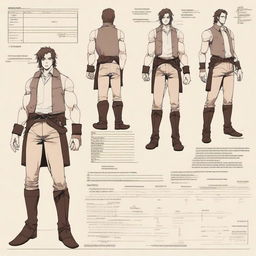 Create an original character sheet