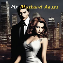 Create a book cover for 'My Husband is a Mafia Boss' by Kal Freniere