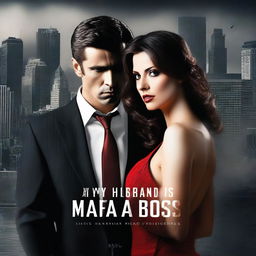 Create a book cover for 'My Husband is a Mafia Boss' by Kal Freniere