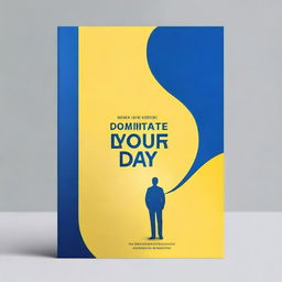 Create a sleek, modern book cover design for 'Dominate Your Day: Effective Techniques for Maximum Efficiency'