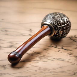 A great-hammer made out of tortle shell