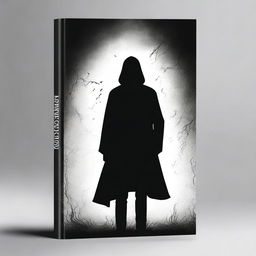 Design a captivating book cover featuring a young and cool protagonist emanating darkness from their body