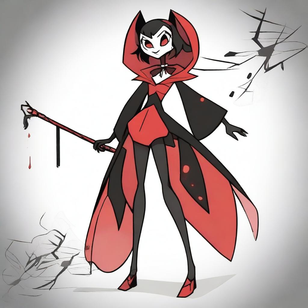 Create an original character inspired by Hazbin Hotel