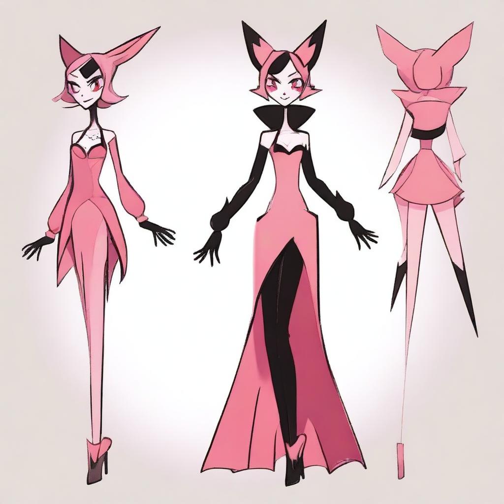 Create an original character inspired by Hazbin Hotel