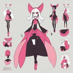 Create an original character inspired by Hazbin Hotel