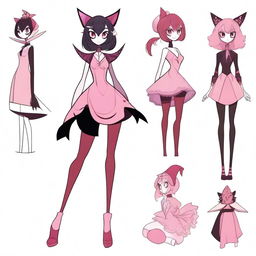 Create an original character inspired by Hazbin Hotel