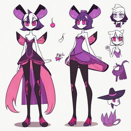 Create an original character inspired by Hazbin Hotel