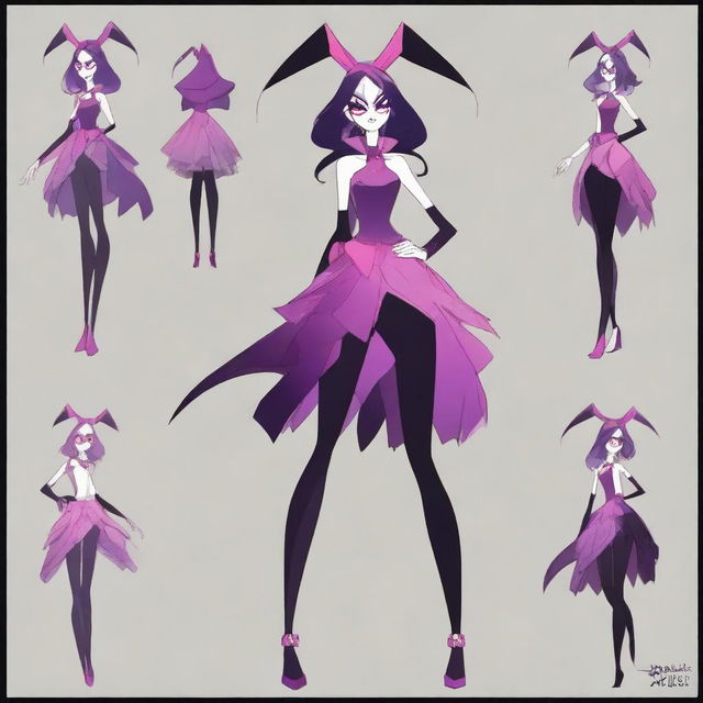 Create an original character inspired by Hazbin Hotel