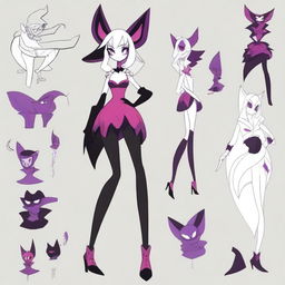 Create an original character inspired by Hazbin Hotel