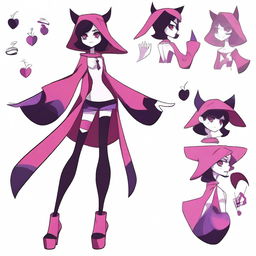 Create an original character inspired by Hazbin Hotel