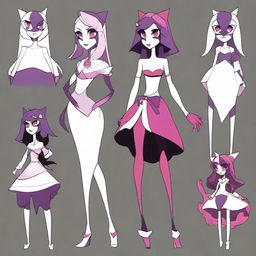 Create an original character inspired by Hazbin Hotel