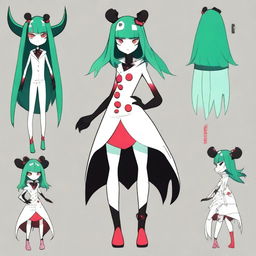 Create an original character inspired by Hazbin Hotel