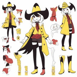 Create an original character inspired by Hazbin Hotel