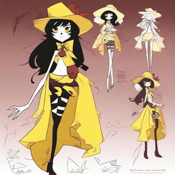 Create an original character inspired by Hazbin Hotel