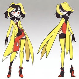 Create an original character inspired by Hazbin Hotel