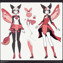 Create an original character inspired by Hazbin Hotel