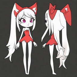 Create an original character inspired by Hazbin Hotel