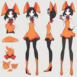 Create an original character inspired by Hazbin Hotel