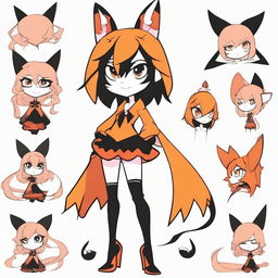 Create an original character inspired by Hazbin Hotel