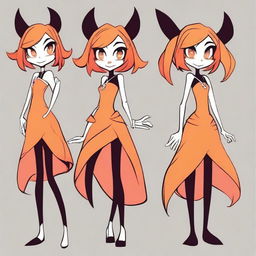 Create an original character inspired by Hazbin Hotel