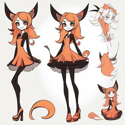 Create an original character inspired by Hazbin Hotel