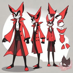 Create an original character inspired by Hazbin Hotel