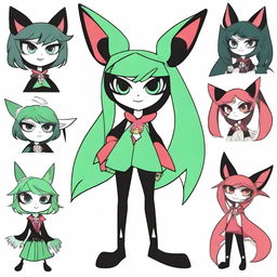 Create an original character inspired by Hazbin Hotel