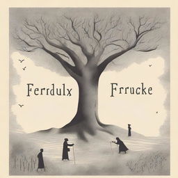 Create a poster for the book 'Ferdydurke' by Witold Gombrowicz