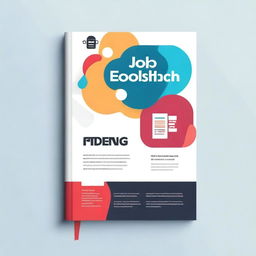 Create an ebook cover for a book about finding jobs using AI methods