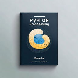 A book cover design for an image processing with Python book