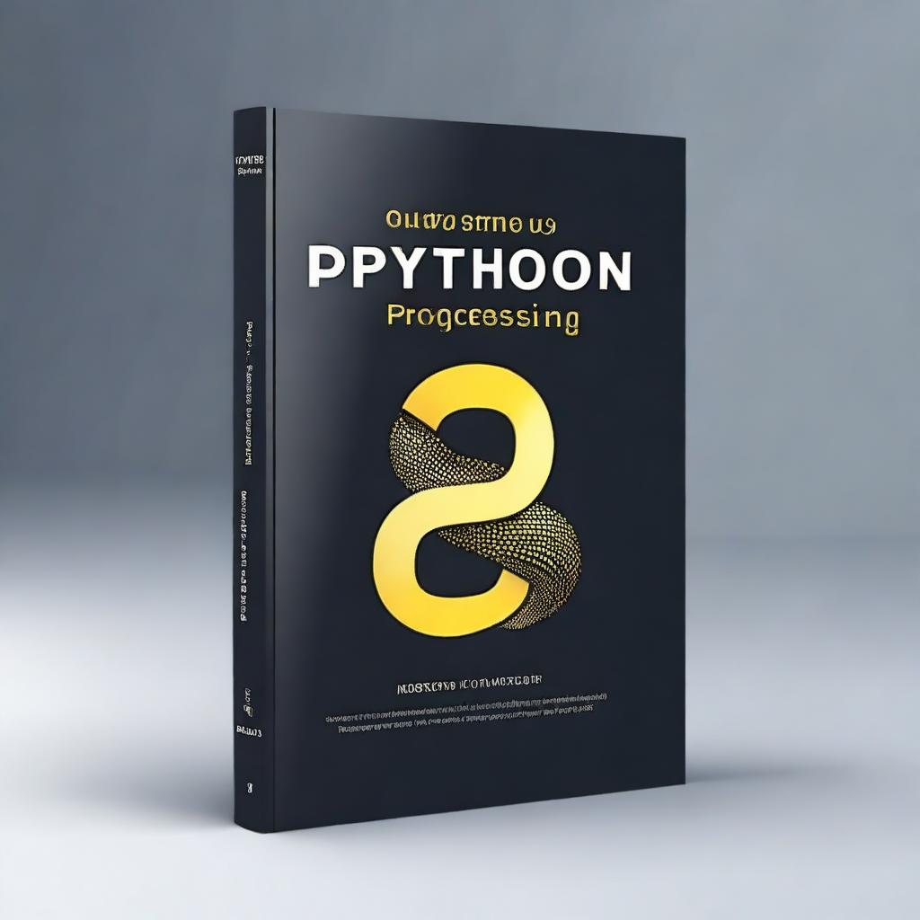 A book cover design for an image processing with Python book