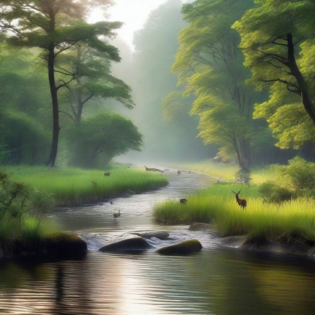 A high-resolution image depicting a scene from a nature documentary